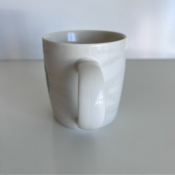 Starbucks 12oz White Frosted Swirl Mug - Picture 2 of 10
